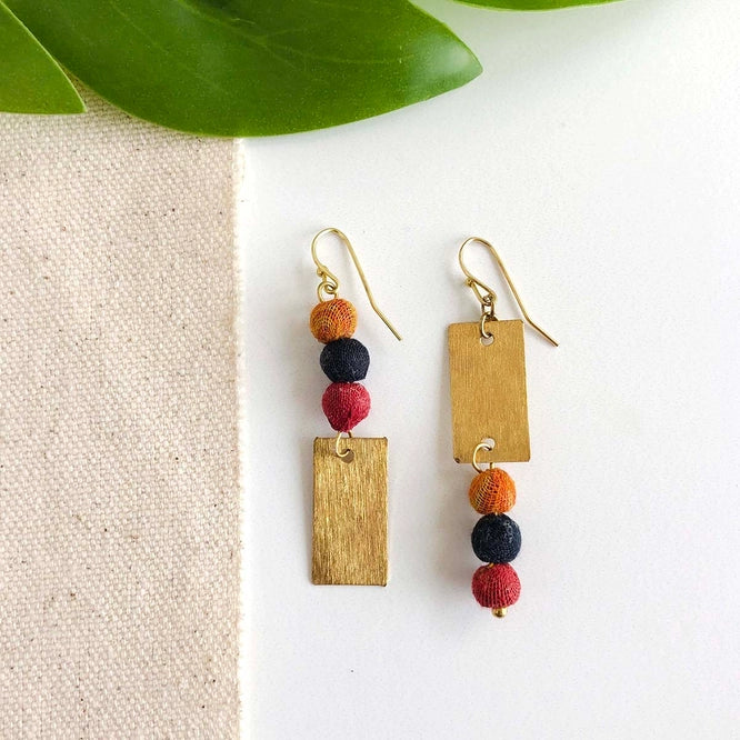 Earrings - Kantha