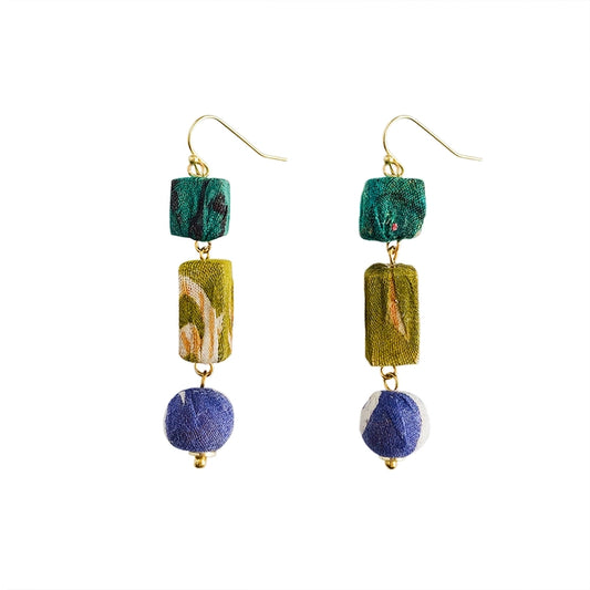 Earrings - Kantha