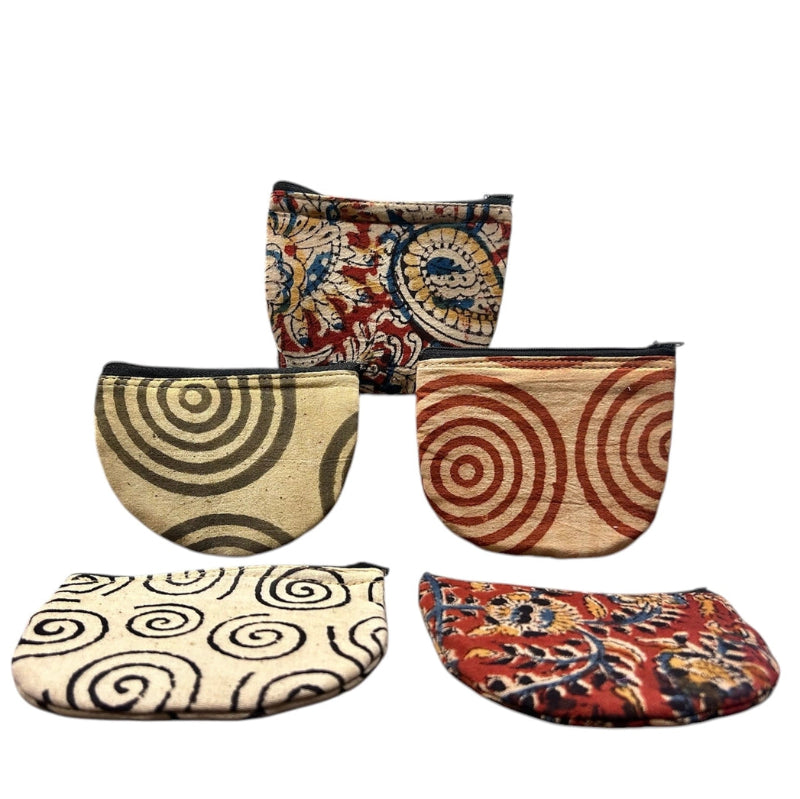 Coin Purse - HI - Kalamkari