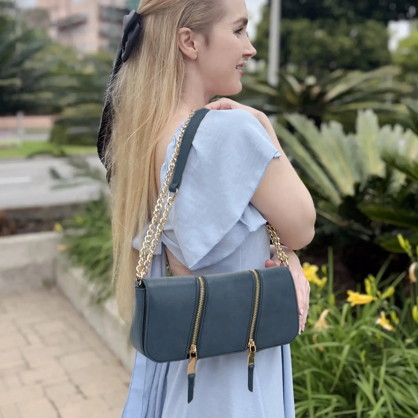 Handbag - KA - Beatrice - Mediterranean Blue