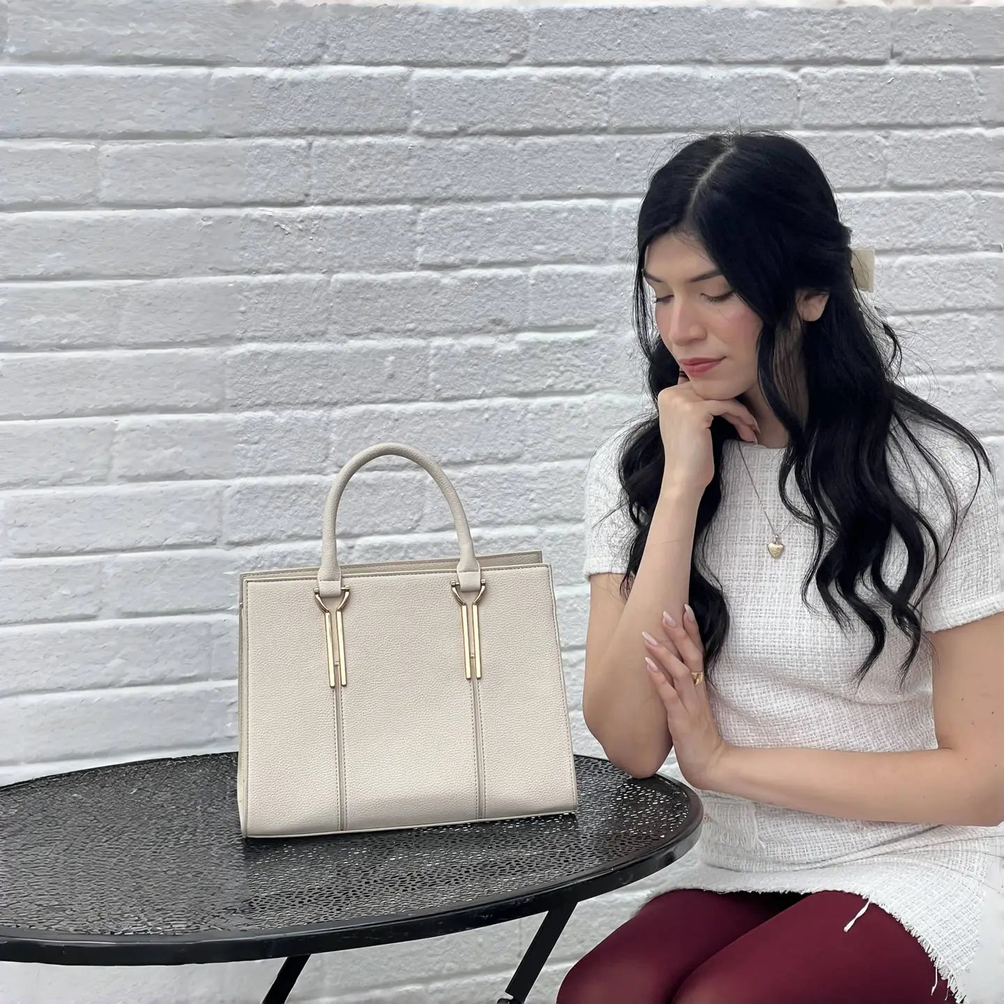 Handbag - KA Jocelyn - Buttermilk