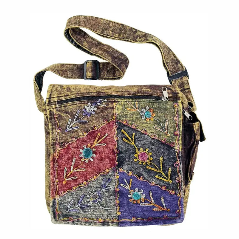 Handbag - BI - Stonewashed Messenger Bag