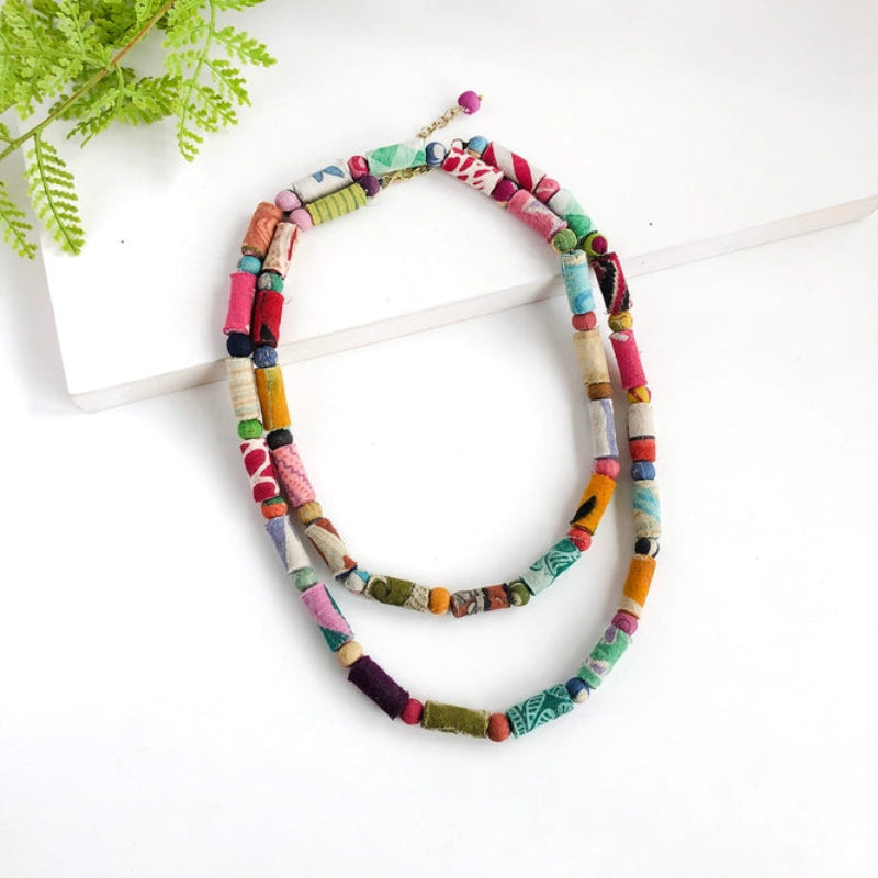 Necklace - WF - Kantha (NE-5121)
