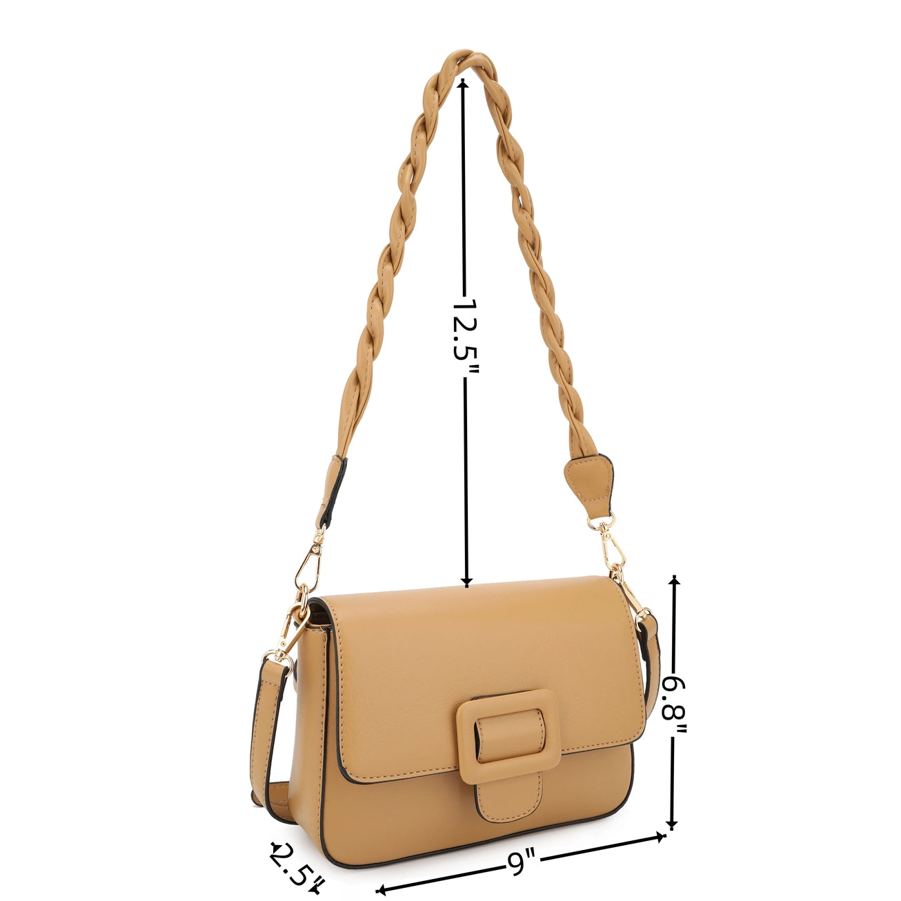 Handbag - KA Kaelyn - Light Taupe