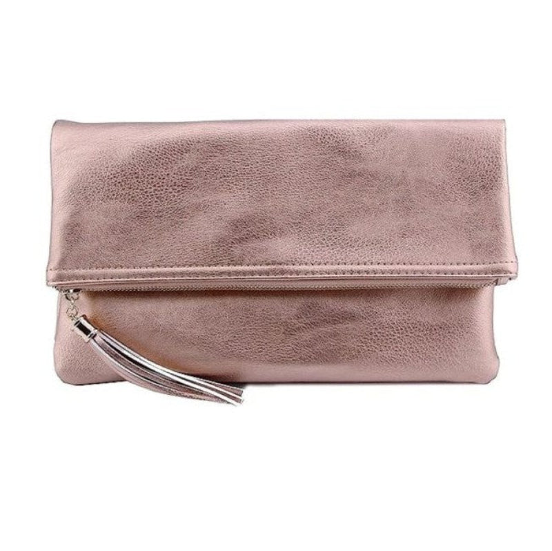 Handbag - MW - Pamela Clutch - Rose Gold
