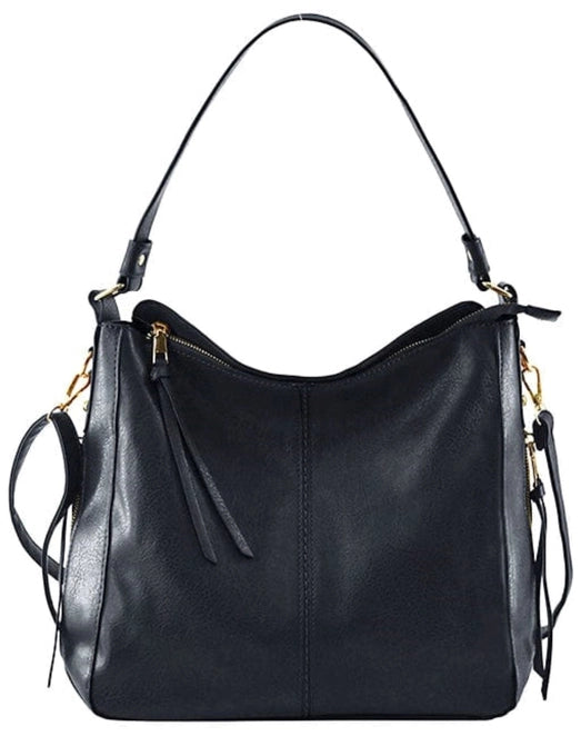 Handbag - Selina Hobo Bag - Black