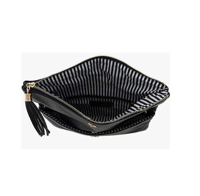Handbag - Pamela Envelope Clutch/Crossbody - Rose Gold