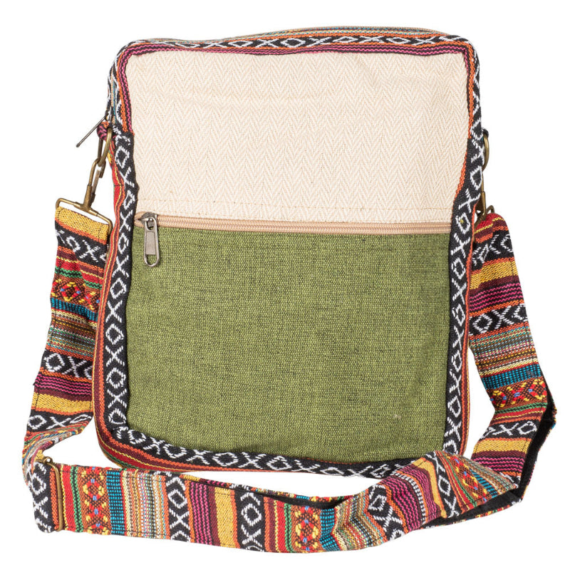 Handbag - BI - Hemp Multicolored Crossbody