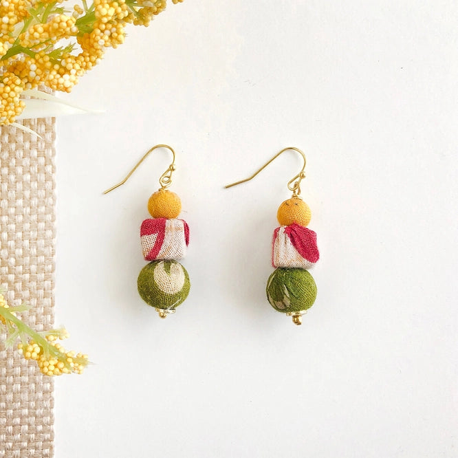 Earrings - Kantha