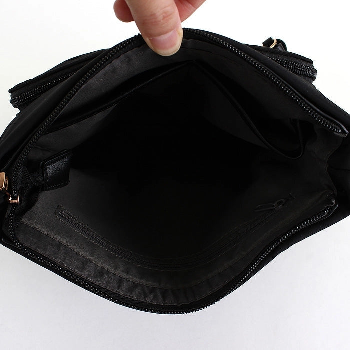 Handbag - MW - Nylon Crossbody- Navy