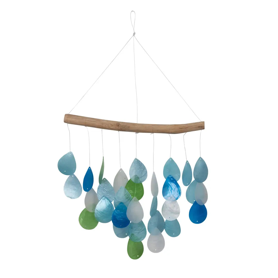 Windchime - BI - Capiz - Teardrop Blues