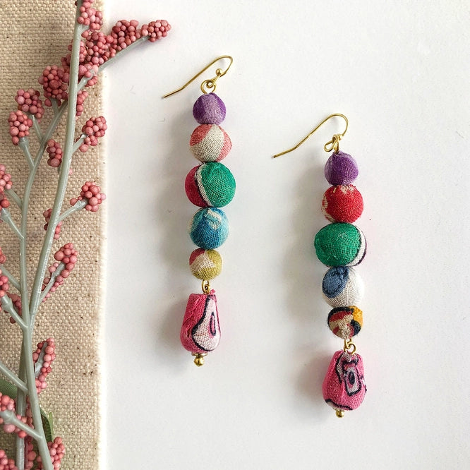 Earrings - Kantha