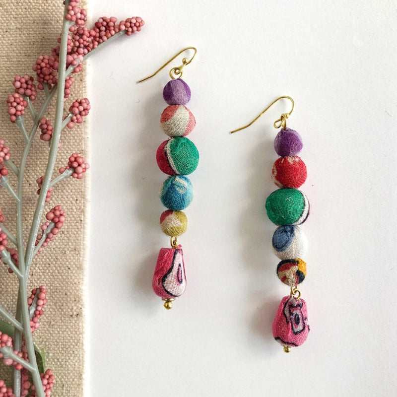 Earrings - WF - Kantha (ER-1000)