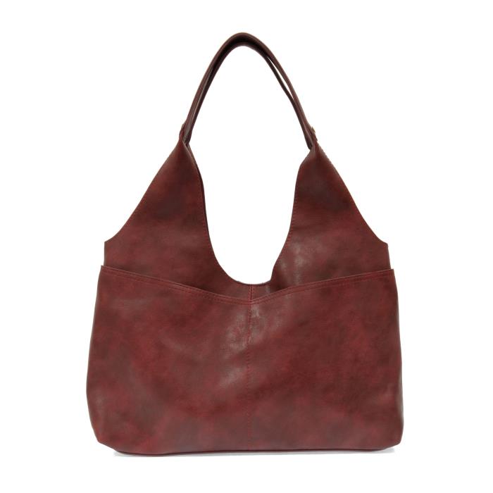 Handbag - Val 4 Pocket Hobo 2 in 1 - Saddle Brown
