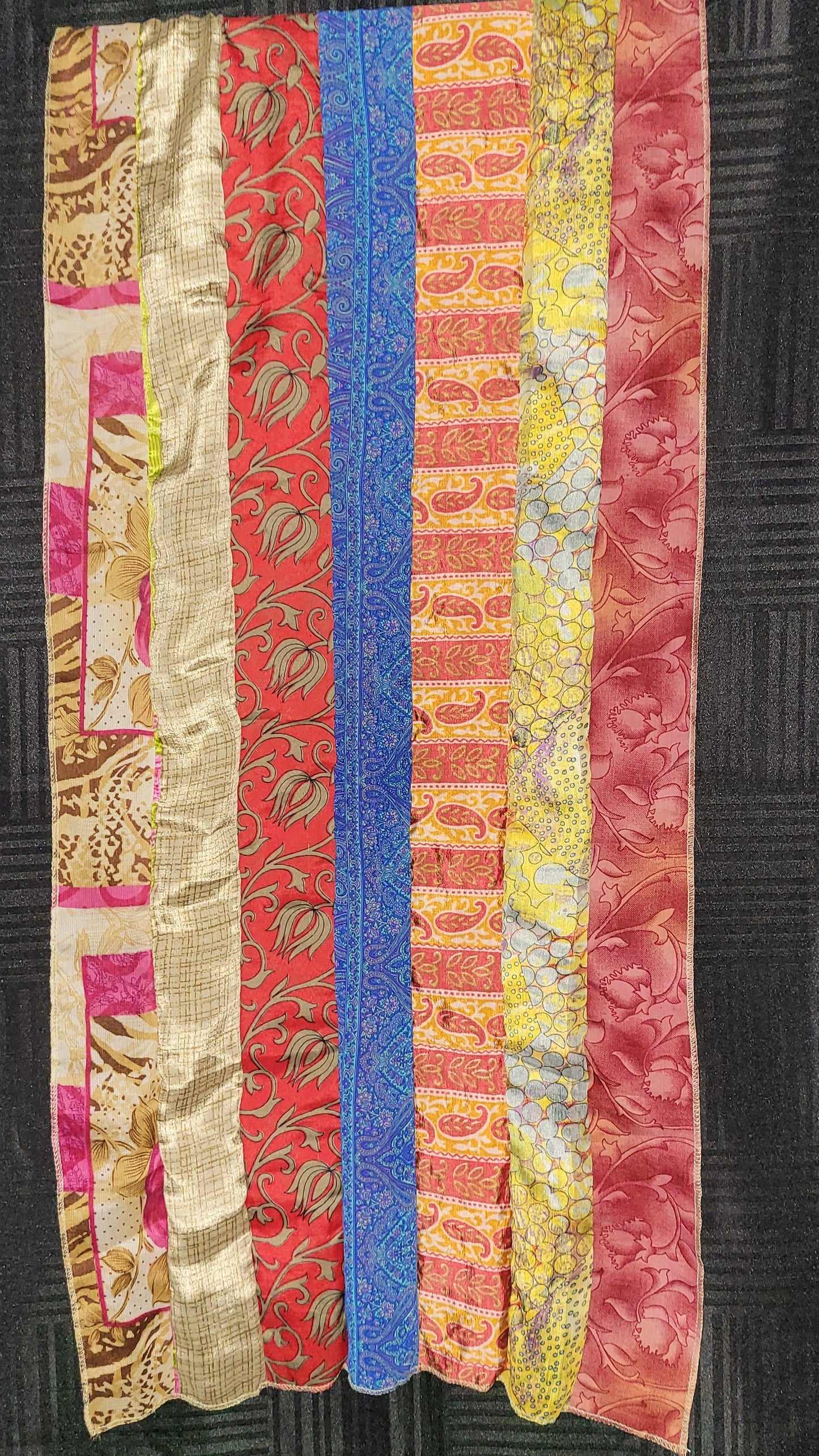 Scarf - Handmade - Sari Silk Medley