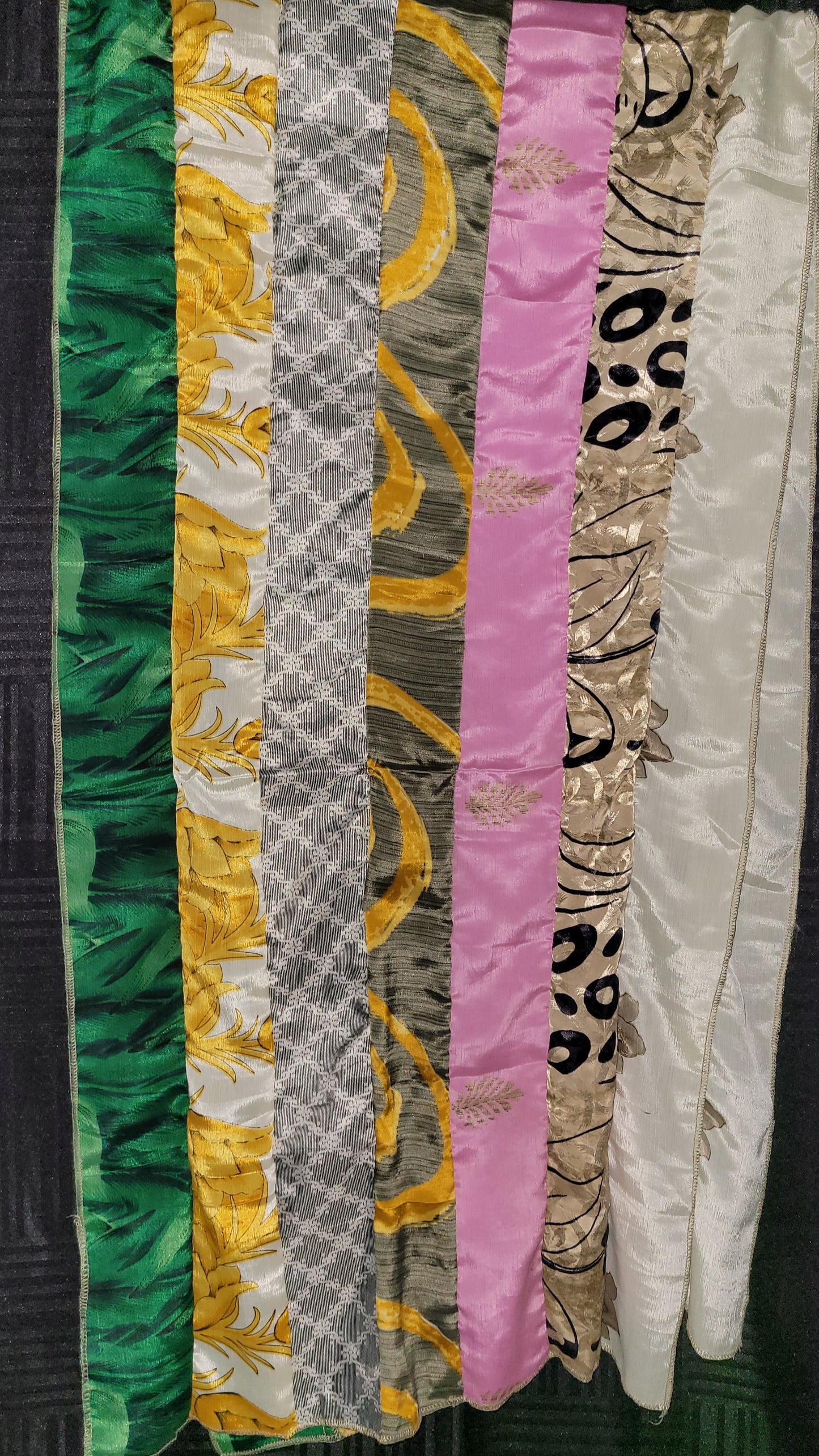 Scarf - Handmade - Sari Silk Medley