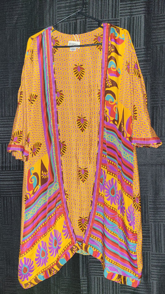 Duster - Reclaimed Sari Silk