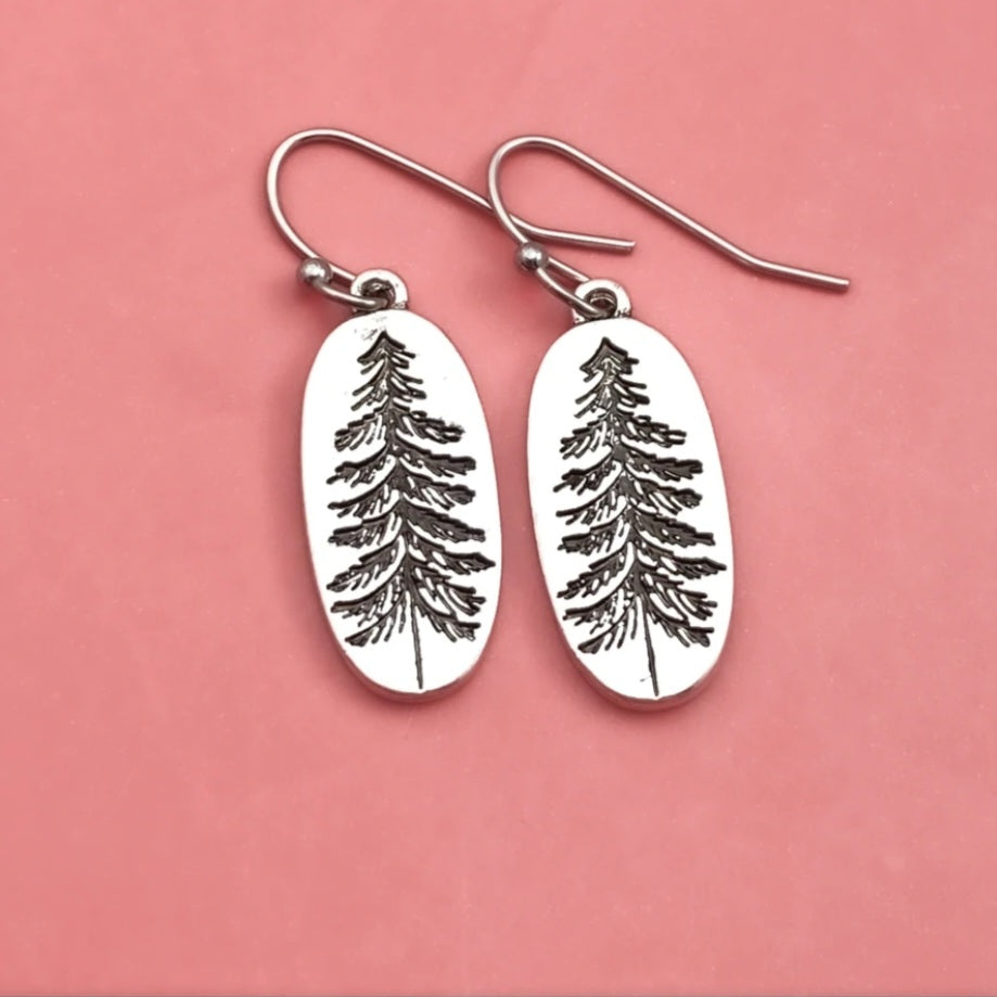 Earrings - Pine Tree