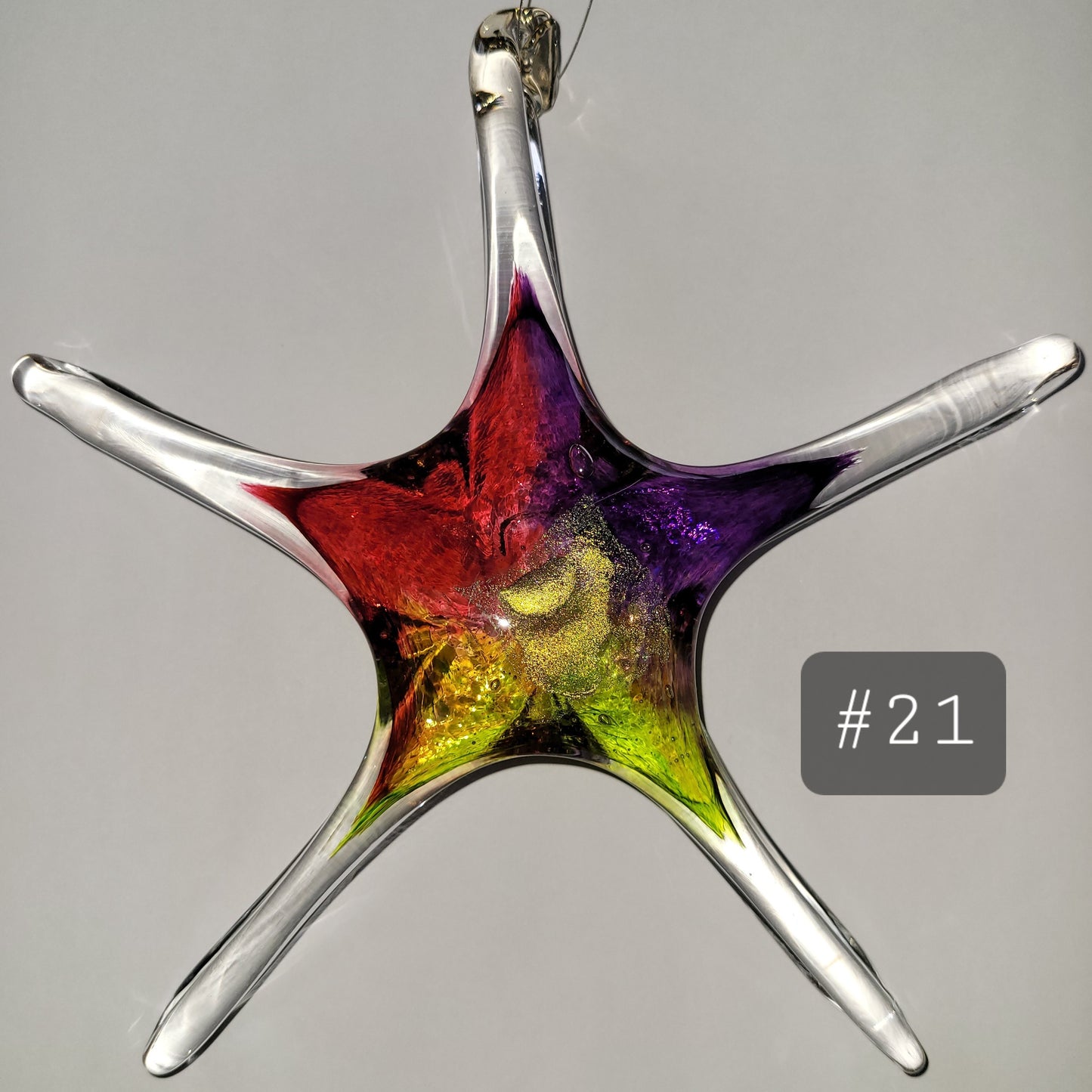 Handblown Glass - Star #21