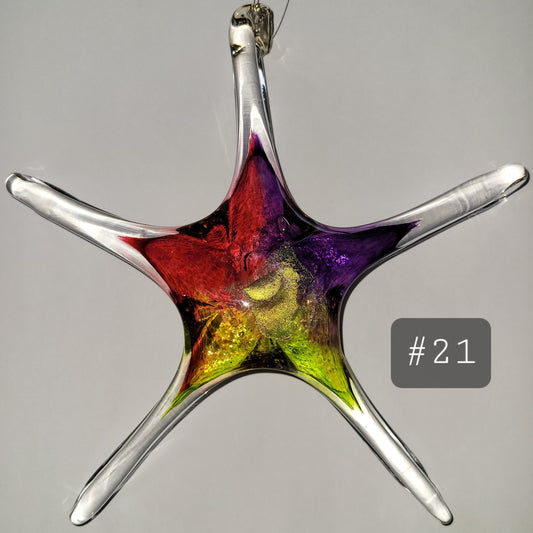 Handblown Glass - Star #21