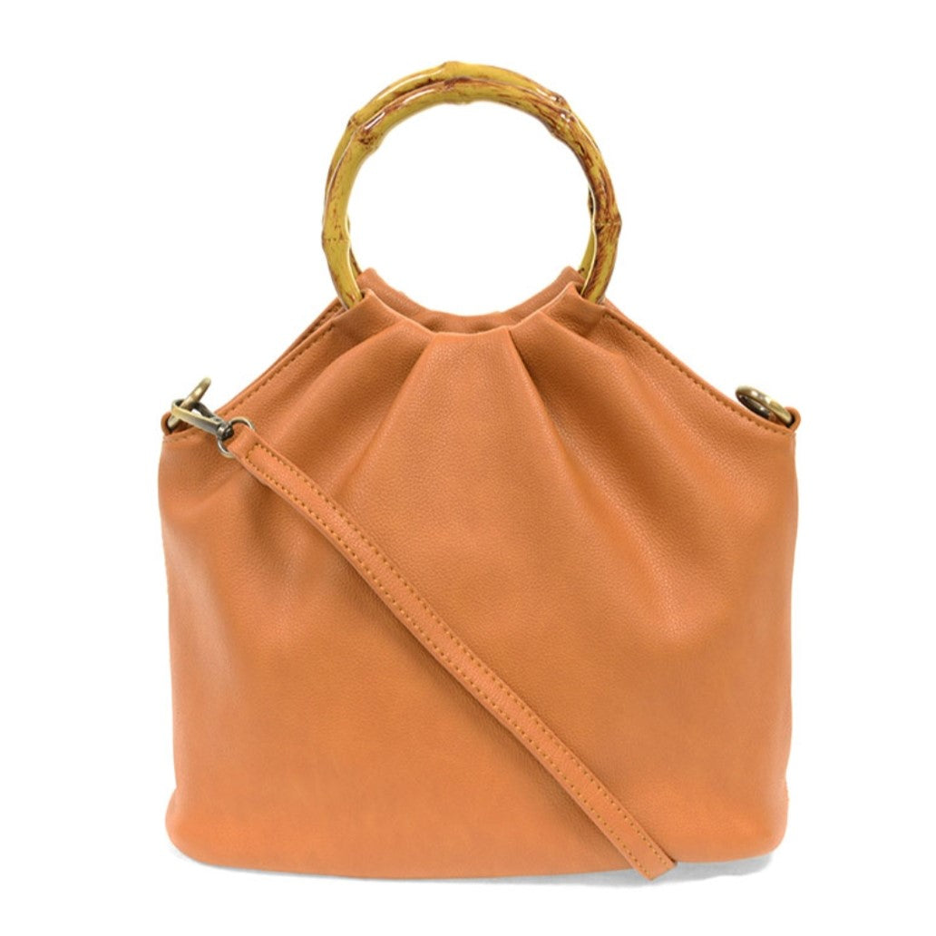 Handbag - J.S. Natalie Pouf - Suntan