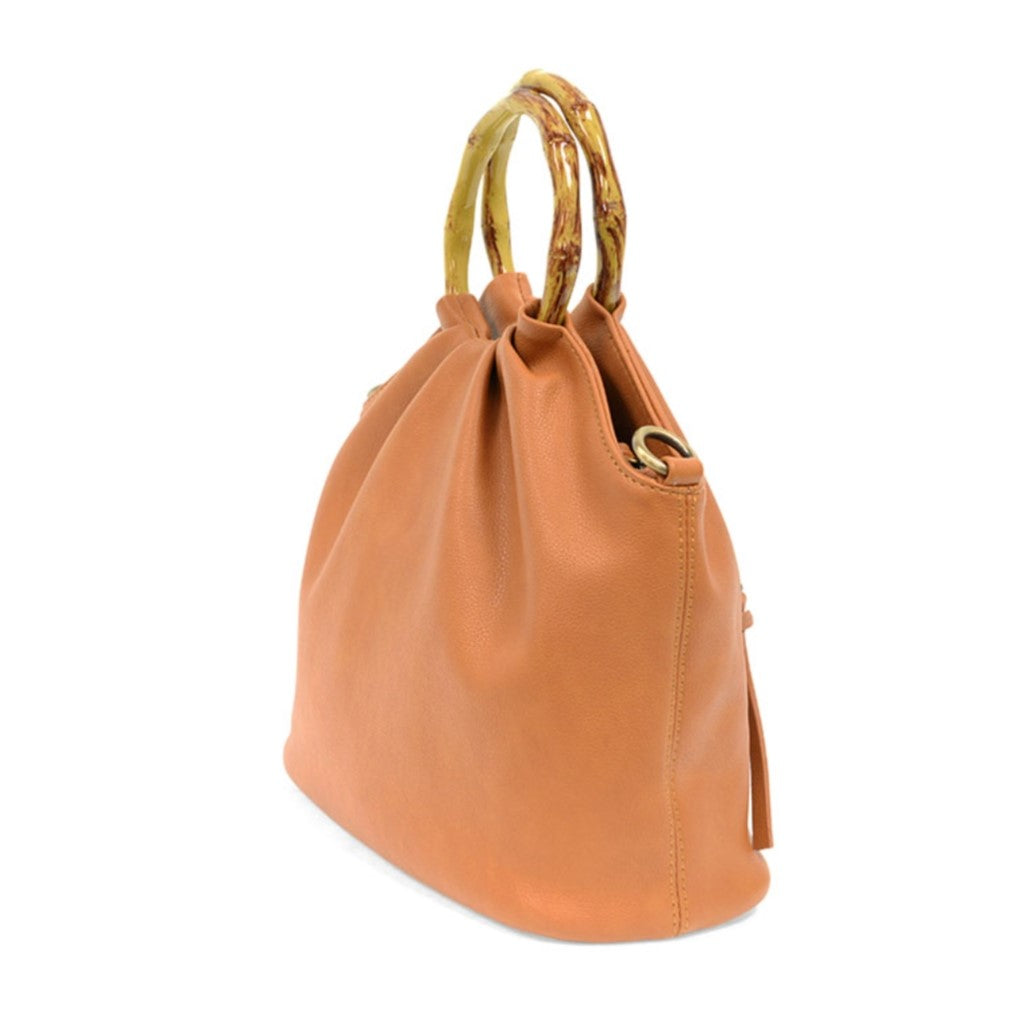 Handbag - J.S. Natalie Pouf - Suntan
