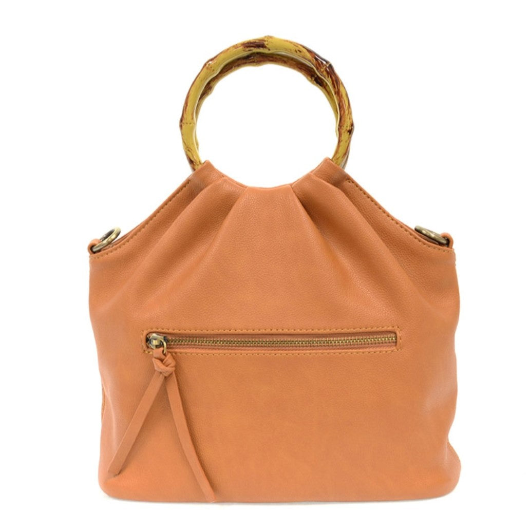 Handbag - J.S. Natalie Pouf - Suntan