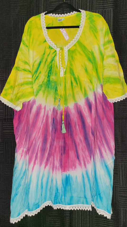 Coverup - Rainbow Tie-dye