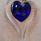Handblown Glass - Heart #25
