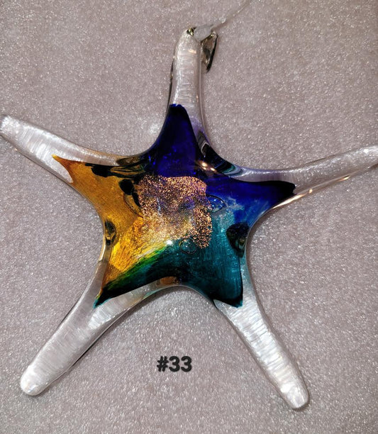 Handblown Glass - Star #33