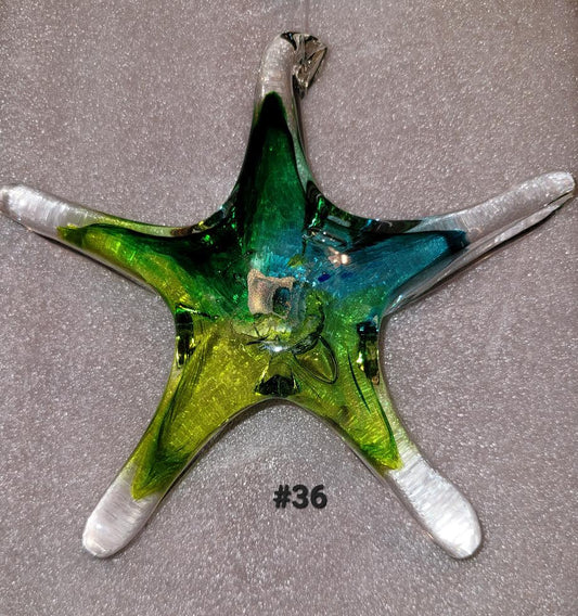 Handblown Glass - Star #36