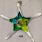 Handblown Glass - Star #34