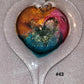 Handblown Glass - Heart #43