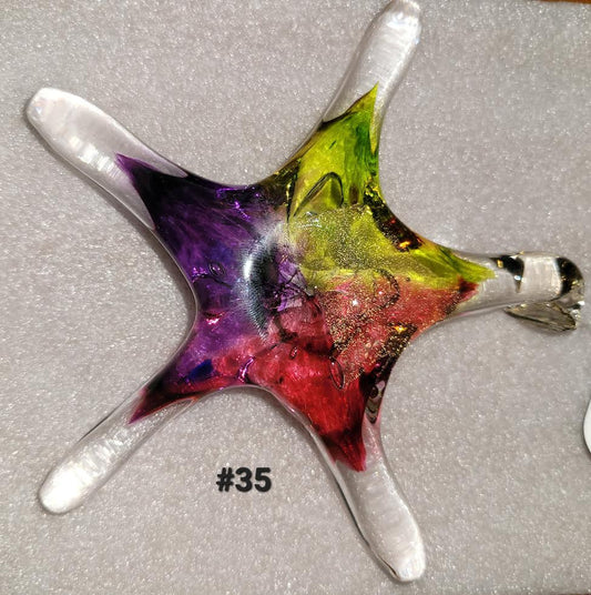 Handblown Glass - Star #35