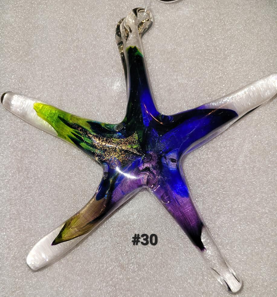 Handblown Glass - Star #30