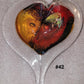 Handblown Glass - Heart #42