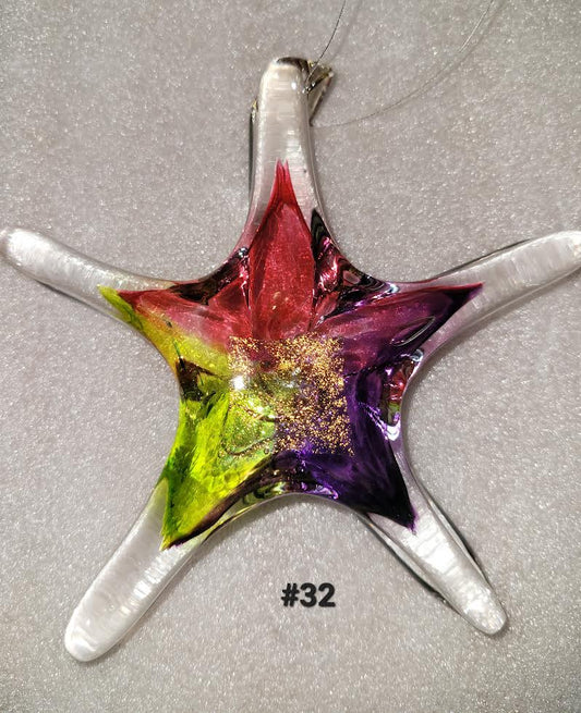 Handblown Glass - Star #32