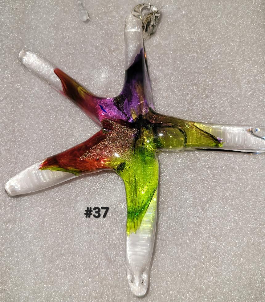 Handblown Glass - Star #37