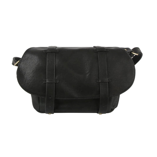 Handbag - MW - Freya Messenger Crossbody - Black