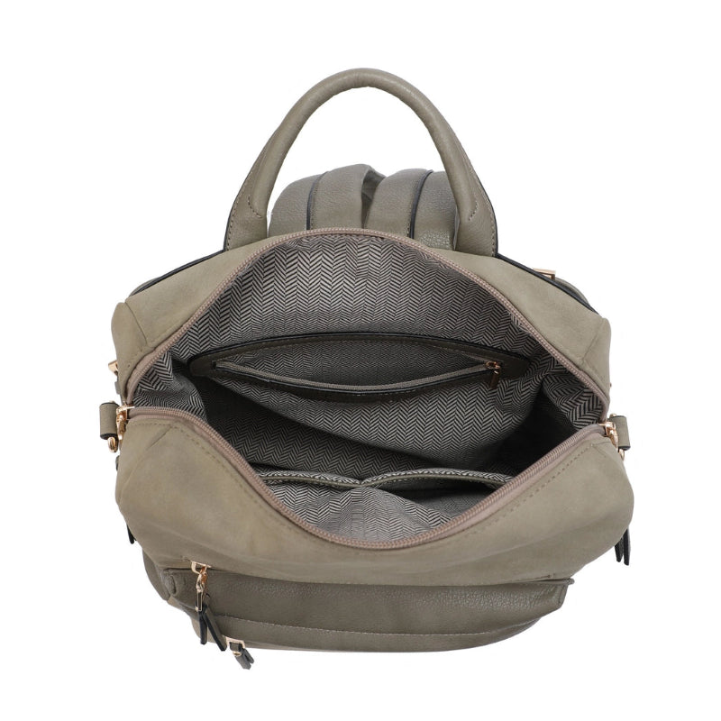 Handbag - JC - Amelia Backpack - Sand (BP1993HDST-SDWT)