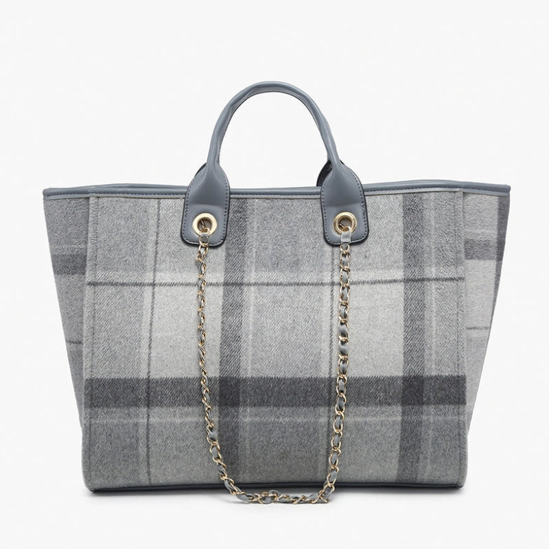 Handbag - JC - Kristina Satchel/Tote - Grey (M2044PLD - GY)
