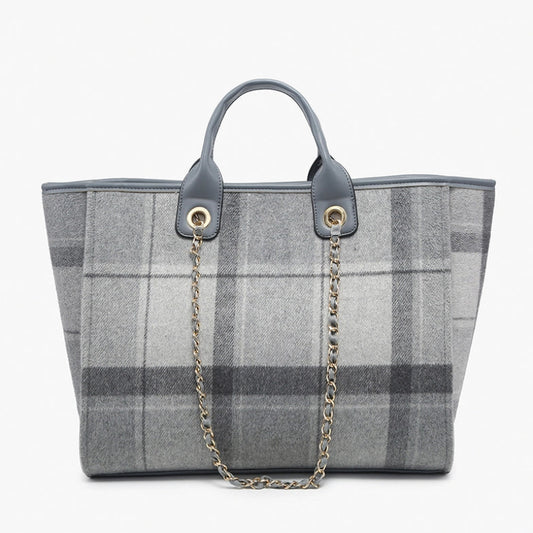 Handbag - JC - Kristina Satchel/Tote - Grey (M2044PLD - GY)