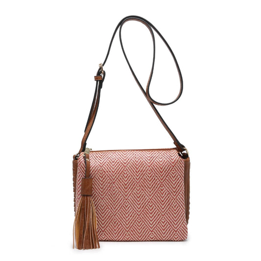 Handbag - MW - Three Compartment Crossbody - (M1918 - RDNT)