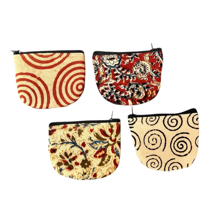 Coin Purse - HI - Kalamkari