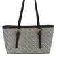 Handbag - MW - Loretta Straw Tote - Black