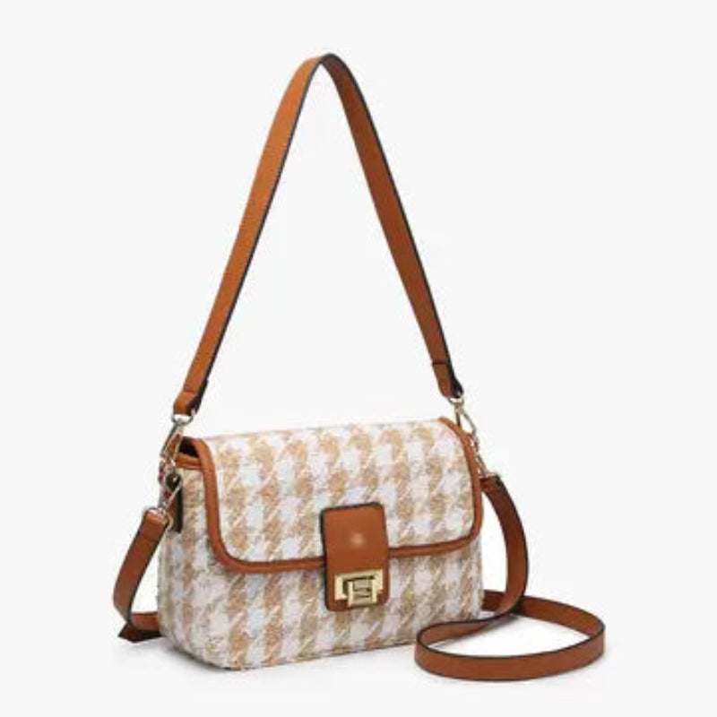 Handbag - JC - Elodie - Sand/White (M2169HDST-SDWT)