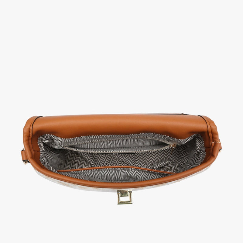Handbag - JC - Elodie - Black Tweed (M2169TWD-BK)