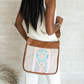 Handbag - JC - Chloe - Taupe/Mint Tribal (M1977TRB-BRMT)