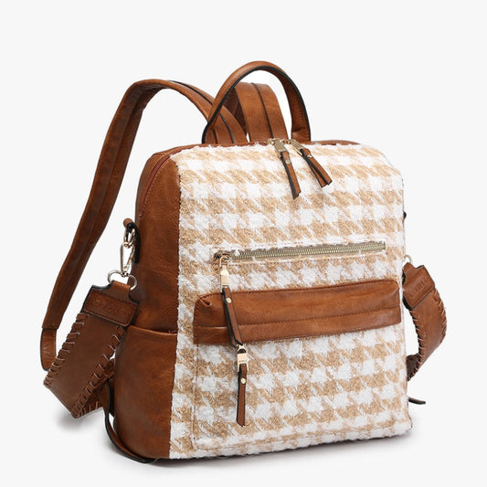 Handbag - JC - Amelia Backpack - Sand (BP1993HDST-SDWT)