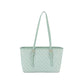 Handbag - MW - Loretta Straw Tote - Teal